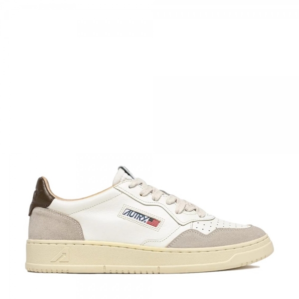AUTRY Medalist Low Suede M - White/Teak