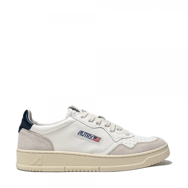AUTRY Medalist Low Suede M - White/Blue
