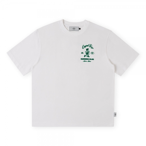 SANJO T-Shirt Running Club - White