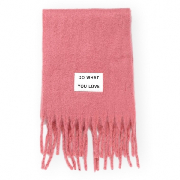 VERB TO DO Do What You Love Scarf - Pink