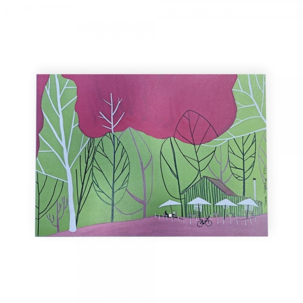 TERESA ALVES Ilustração Choupal Bar -...