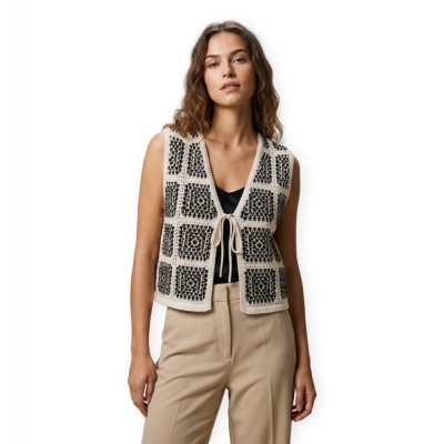 ONLY Colete Loa - Birch/Black