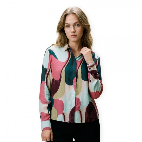 VILA Lulu Kai Shirt - Holly...