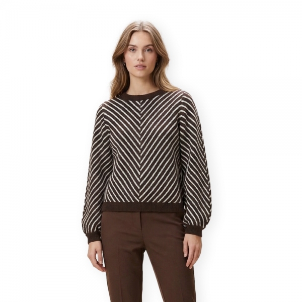 VILA Khaia Knit - Coffee Bean