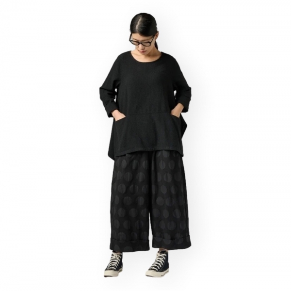 WENDY TRENDY Calças 240551 - Black