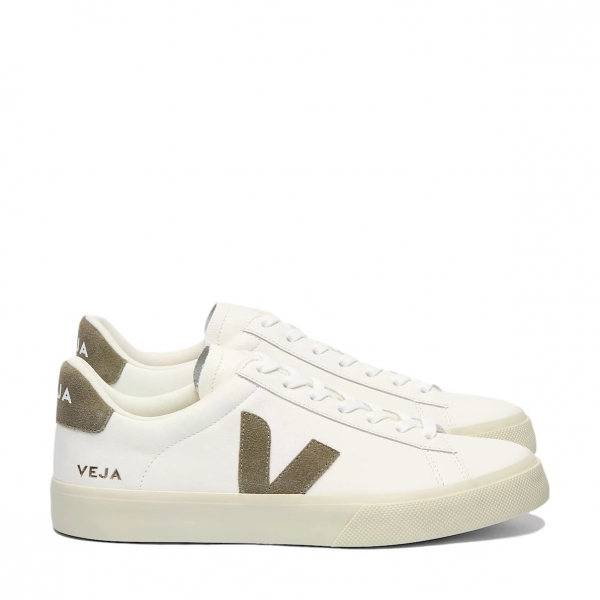 VEJA Campo Leather M - White Kaki