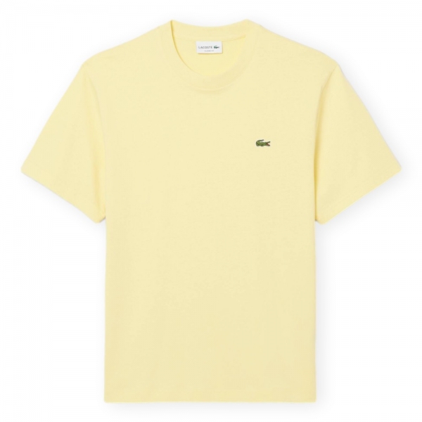 LACOSTE T-Shirt Classic Fit - Jaune