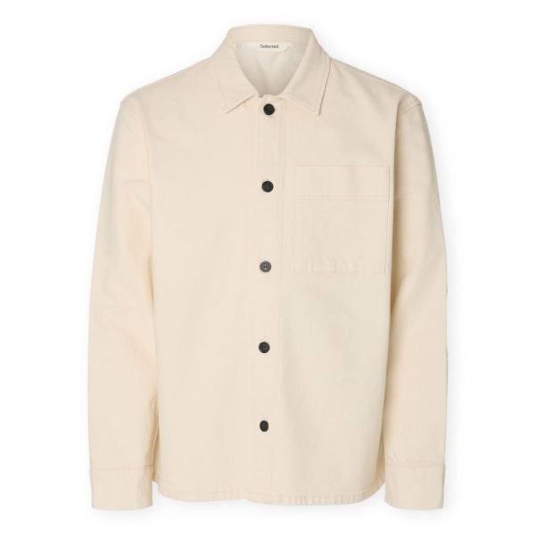 SELECTED Regular-Jake Jacket - Ecru