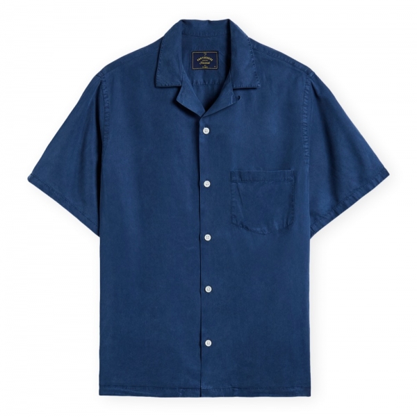 PORTUGUESE FLANNEL Dogtown Shirt - Blue