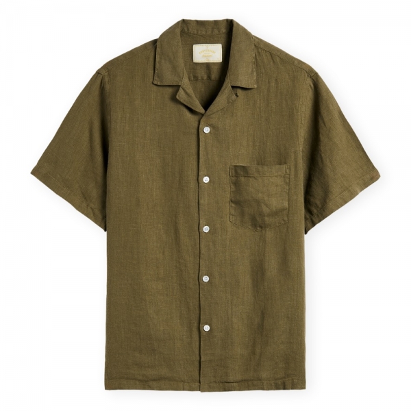 PORTUGUESE FLANNEL Camisa Linen Camp...