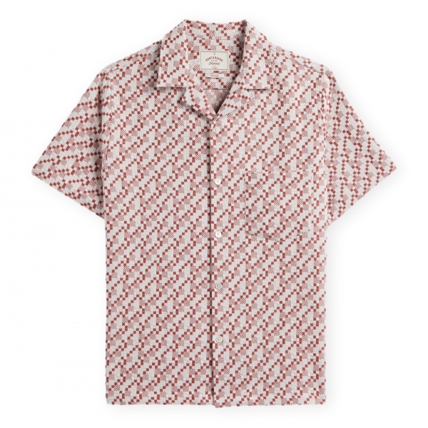 PORTUGUESE FLANNEL Camisa Mosaic - Clay