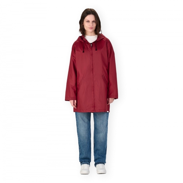 CLIMA Bisetti Colors Raincoat - Crimson