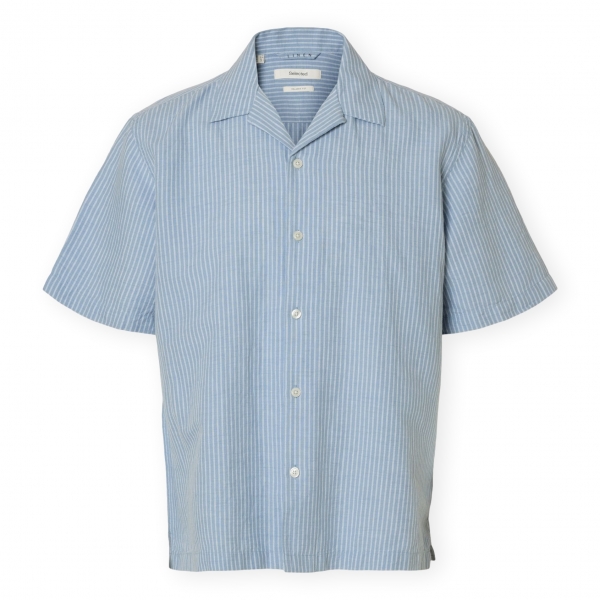 SELECTED Noos RlxClay Linen Shirt -...