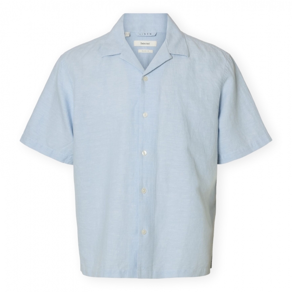 SELECTED Noos Camisa RlxClay Linen -...