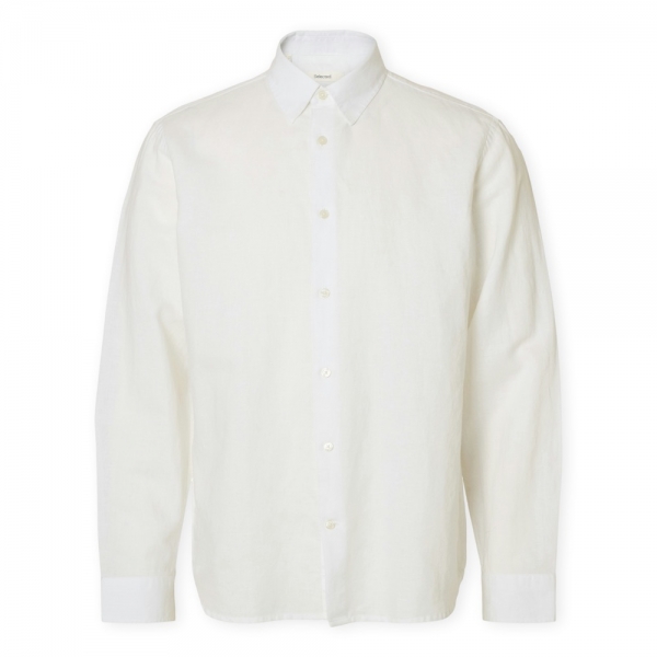 SELECTED Noos SlimClay Linen Shirt -...
