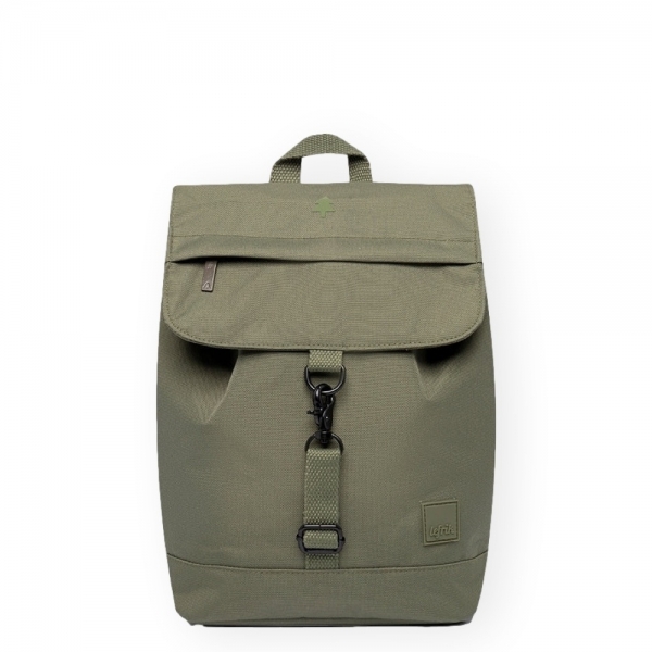 LEFRIK Mochila Kaut Mini - Stripes Olive