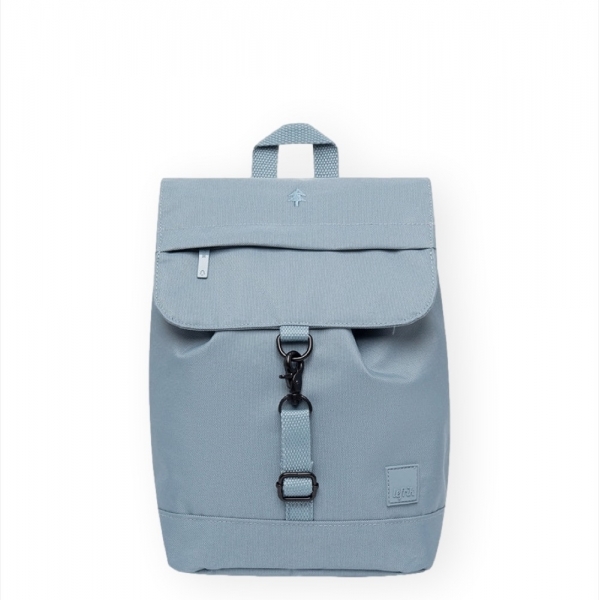 LEFRIK Mochila Kaut Mini - Stone Blue