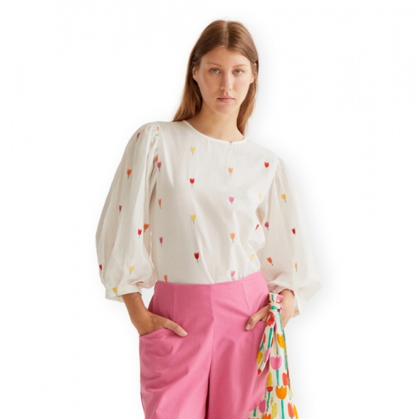 COMPAÑIA FANTÁSTICA Top 41009 - Ecru