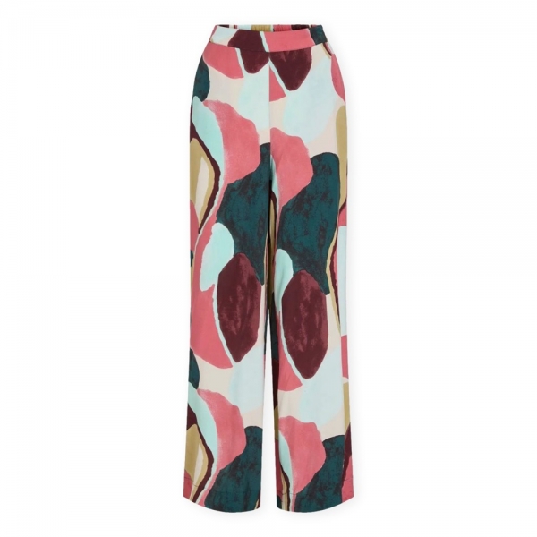 VILA Lulu Kai Wide Trousers - Holly...