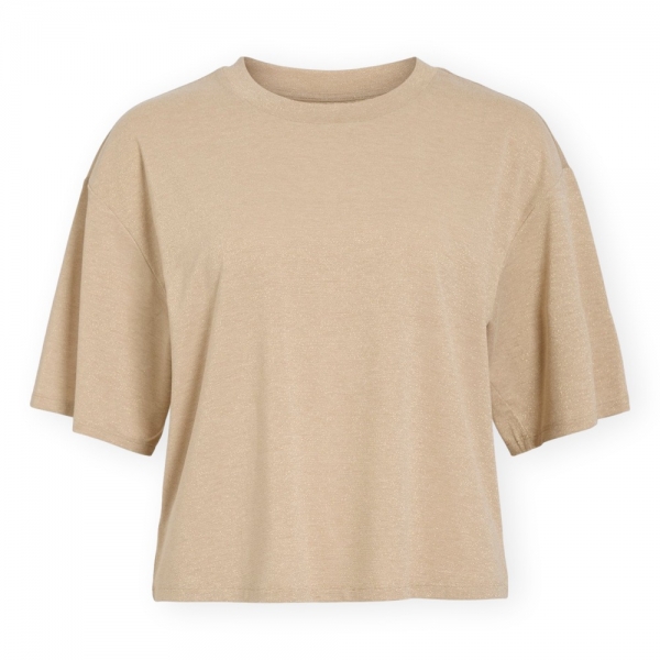 VILA T-Shirt Luxi - Birch