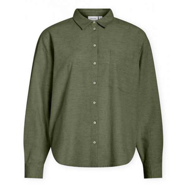 VILA Noos Camisa Prisilla Loose -...