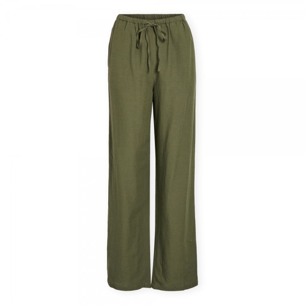 VILA Noos Prisilla Trousers - Olivine