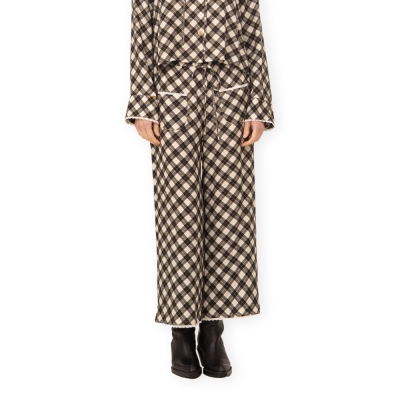 CARMEN SAYS Trousers - Checks