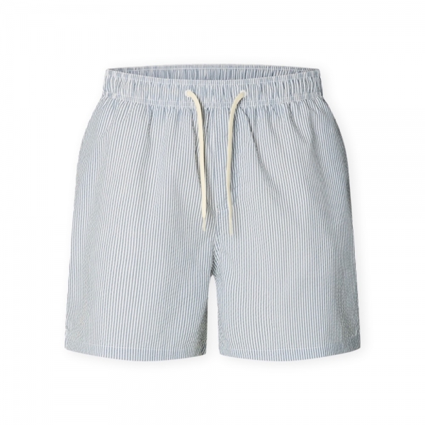 SELECTED Cooper-Seersucker Swim...