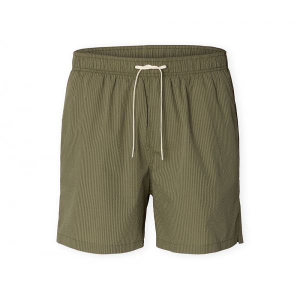 SELECTED Cooper-Seersucker Swim...