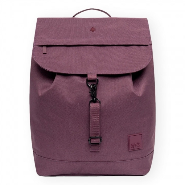 LEFRIK Mochila Kaut - Maroon Stripes