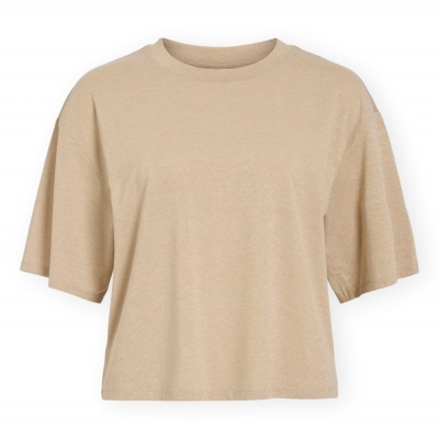 VILA T-Shirt Luxi - Birch