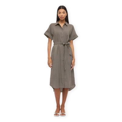 VILA Noos Vestido Hula Midi...