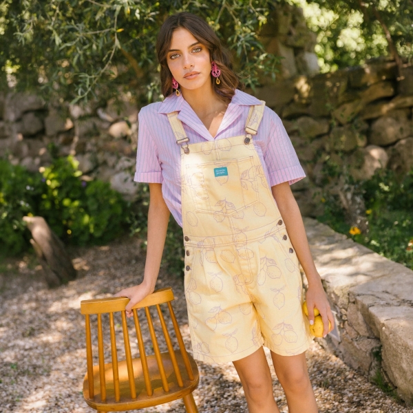 FAVORITE PEOPLE Limoncello Overalls -...
