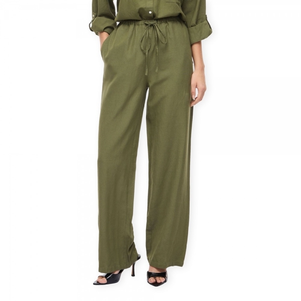 VILA Noos Prisilla Trousers - Olivine