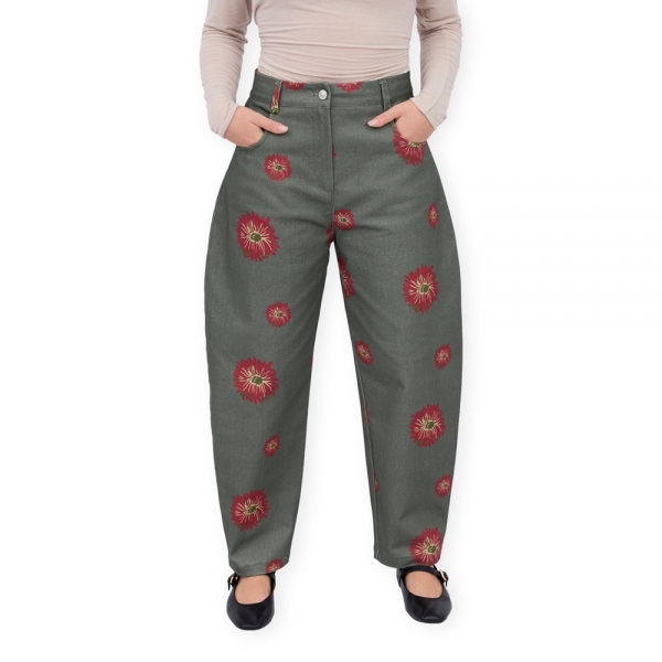 SEASONS BY MACABLA Balloon Trousers -...