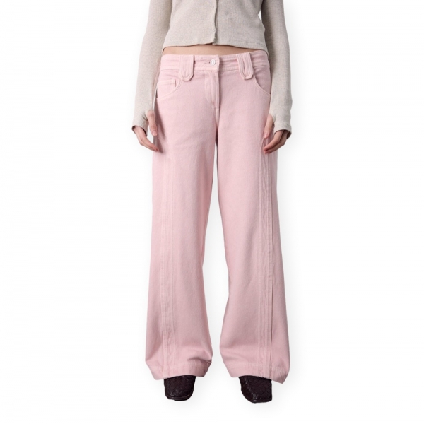 SEASONS BY MACABLA Recto Trousers - Pink