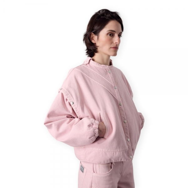 SEASONS BY MACABLA Bomber Jacket - Pink