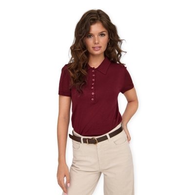 ONLY Polo Catherine - Cabernet