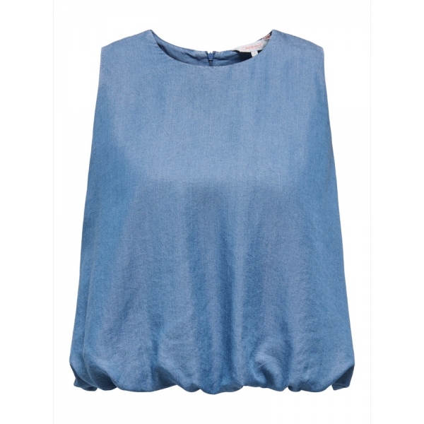 ONLY Top Charis Life - Medium Blue Denim