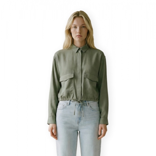 ONLY Aris Life Jacket - Smokey Olive