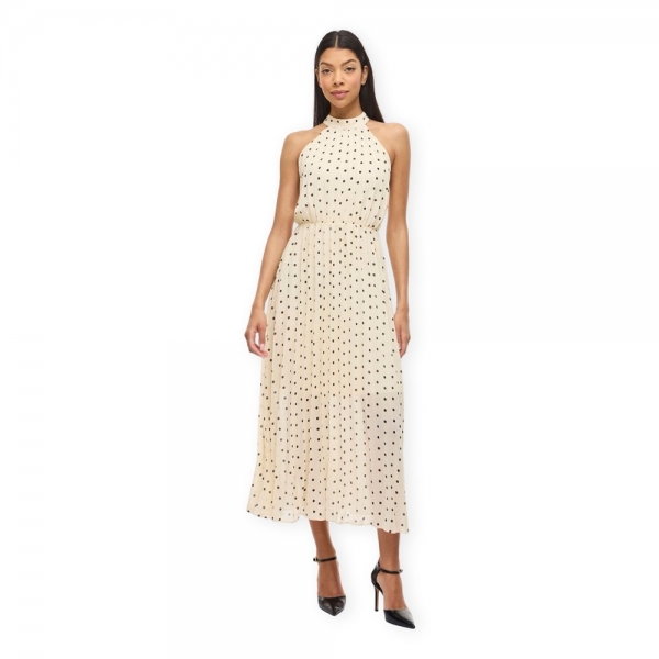 VILA Vestido Micada Halternek -...