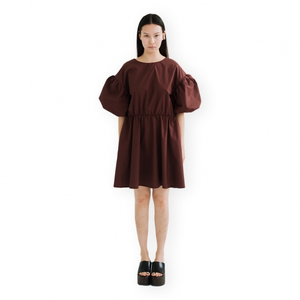 MIRAKAYA Tsubomi Dress - Brown