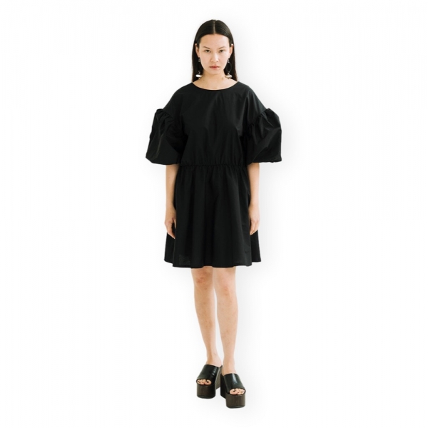 MIRAKAYA Vestido Tsubomi - Black
