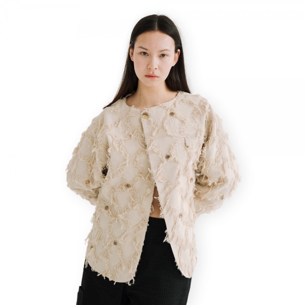 MIRAKAYA La Frange Coat - Bege