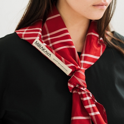 MIRAKAYA Handkerchief - Red