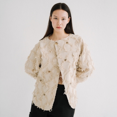 MIRAKAYA La Frange Coat - Bege