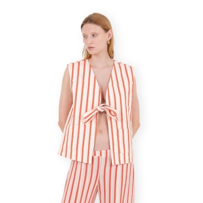 CARMEN SAYS Vest - Stripes...