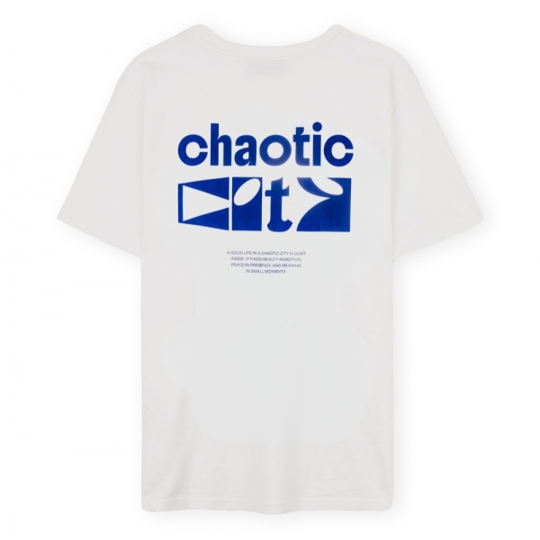 IMAGO T-Shirt Chaotic City - White