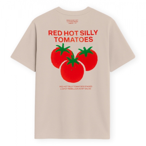 IMAGO T-Shirt Tomatoes - Beige
