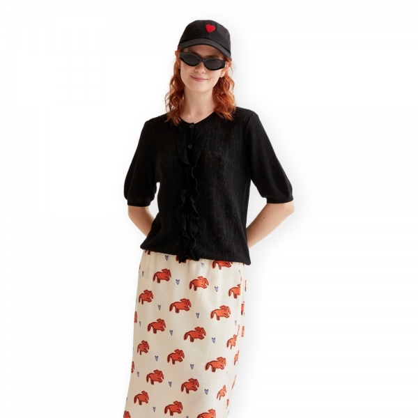 COMPAÑIA FANTÁSTICA Knit 10245 - Black